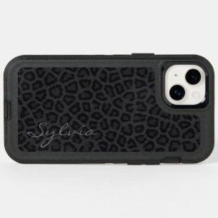 Black Panther with Name OtterBox iPhone 14 Plus Case