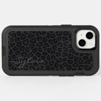 Black Panther with Name OtterBox iPhone 14 Plus Case