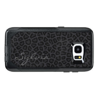 Black Panther with Name OtterBox Samsung Galaxy S7 Edge Case