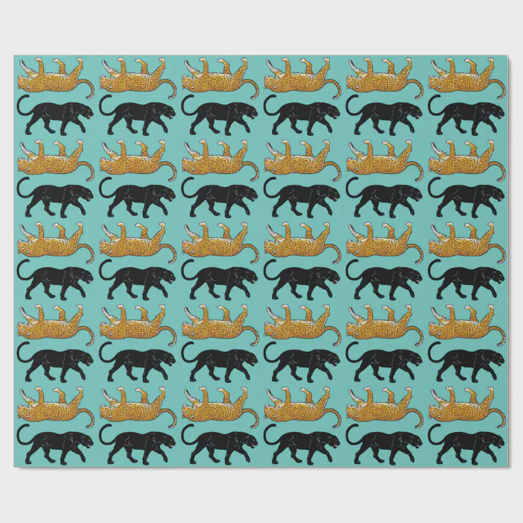 black panther wrapping paper Zazzle