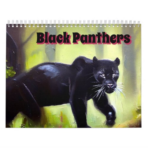 Black Panthers Calendar