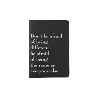 Black Passport Holder