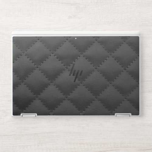 Black Pattern Leather  HP EliteBook X360 1030 G3G HP Laptop Skin