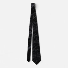 Black Patterned Necktie, Modern Textured Men’s Sui
