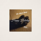 Black Paw Holiday Greetings (Front)