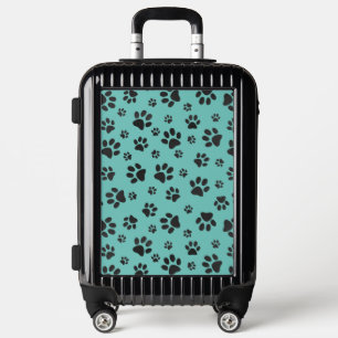 Black Paw Luggage Zazzle