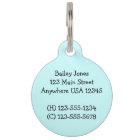 Black Pawprint with Red Heart Custom