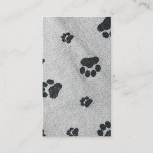 Black Paws Business Cards