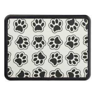 Black Paws, Dog Paws, Cat Paws, Outline Hitch Cover