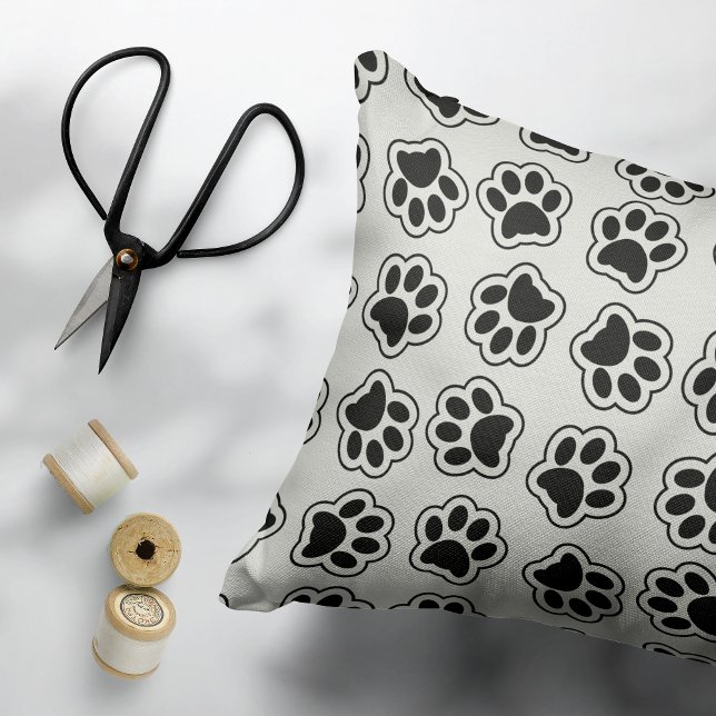 Black Paws, Dog Paws, Cat Paws, Outline Pet Bed (Creator Uploaded)
