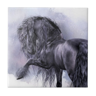 Black Pearl Art Tile