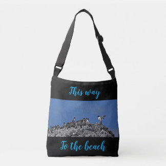 Black Penguin tote bag