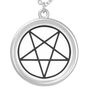 Black Pentagram Necklace
