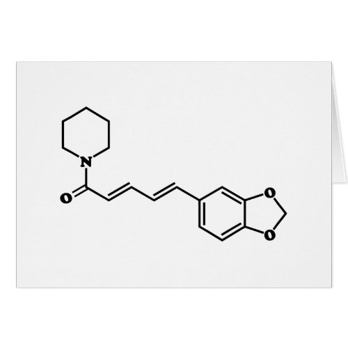 Black Pepper Piperine Molecular Chemical Formula