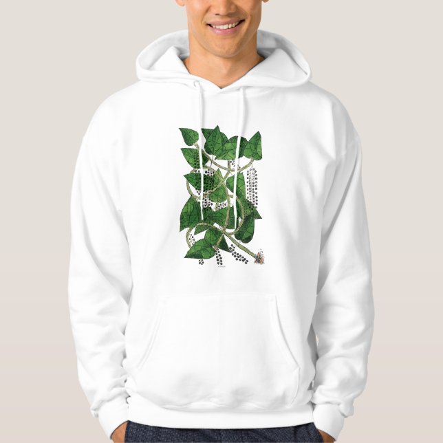 Black Pepper Plant, 1578 Hoodie (Front)