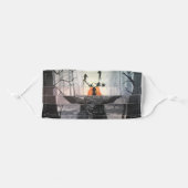 Black Phillip Original art Adult Cloth Face Mask (Front, Folded)