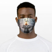 Black Phillip Original art Adult Cloth Face Mask (Worn)
