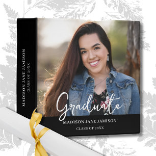 Black  Photo Graduation Photo Binder