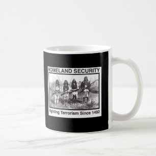 Black Photo Indian Homeland Security Coffee Mug