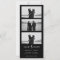 Black Photo Strip Wedding Save The Date