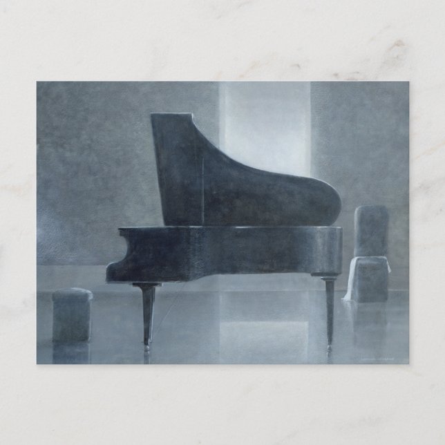 Black piano 2004 postcard (Front)