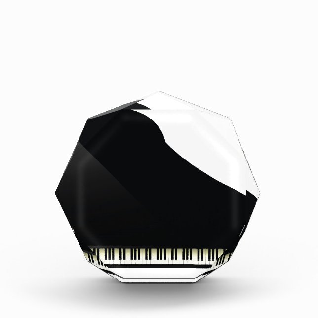 black piano award (Front)