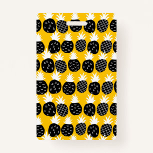 Black pineapples badge