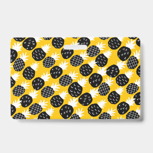 Black pineapples badge