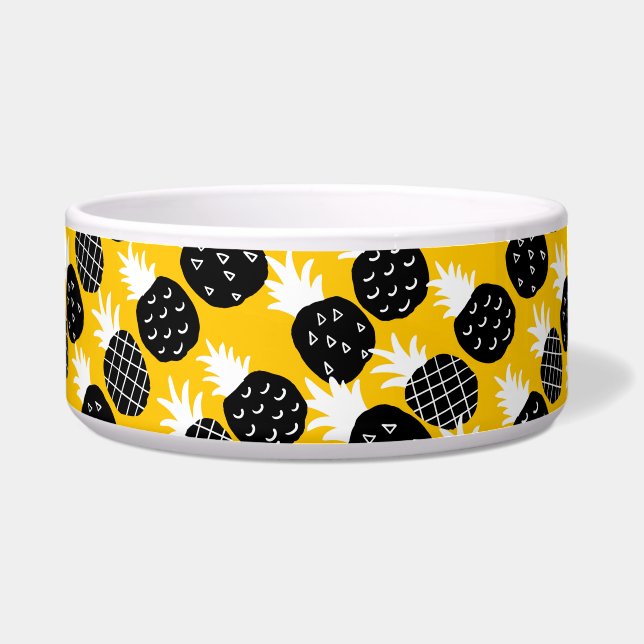 Black pineapples bowl (Front)