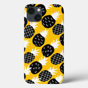 Black pineapples iPhone 13 case
