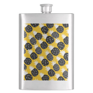 Black pineapples flask