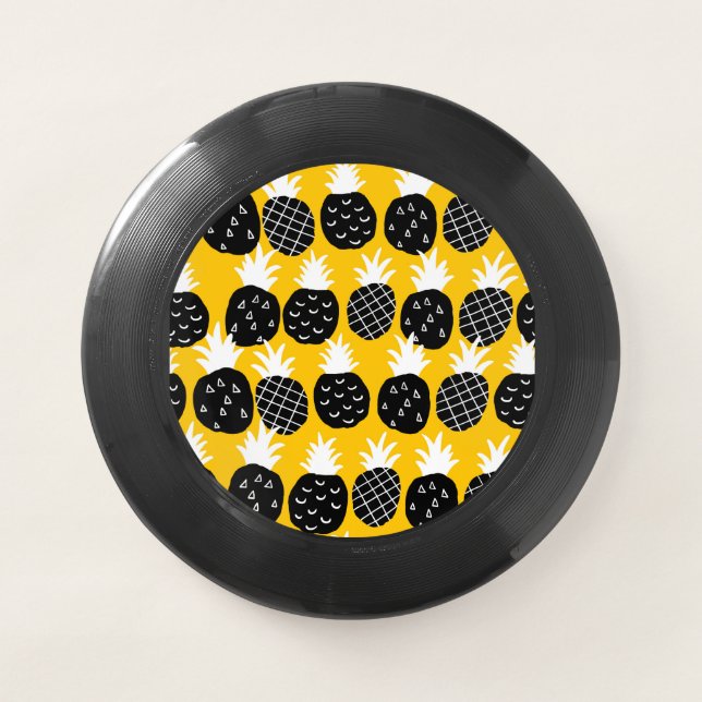 Black pineapples Wham-O frisbee (Front)