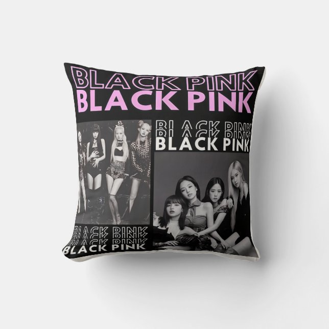 Black Pink - BP Throw Pillow (Front)