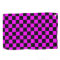 Black + Pink Check Checkered Checkerboard Pattern