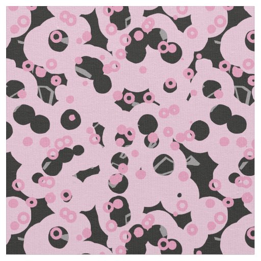 black pink gray geometric abstract fabric