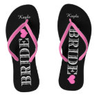 Black/Pink Heart Bride's