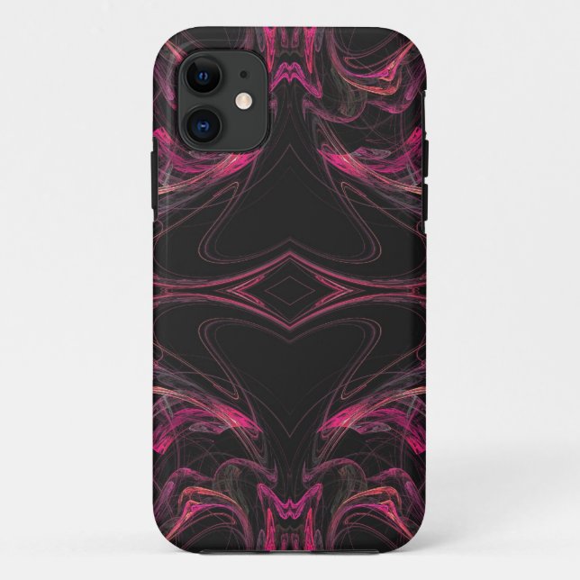 Black & Pink  iPhone 5 Case-Mate Barely There Case (Back)