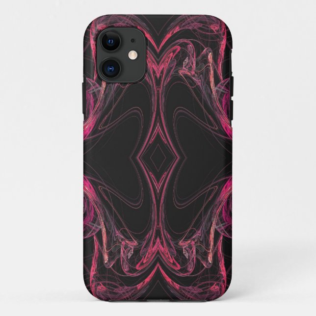 Black & Pink  iPhone 5 Case-Mate Barely There Case (Back)