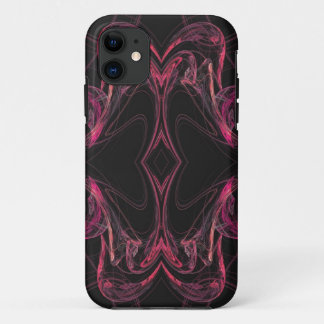 Black & Pink iPhone 5 Custom Case-Mate ID 11 Case