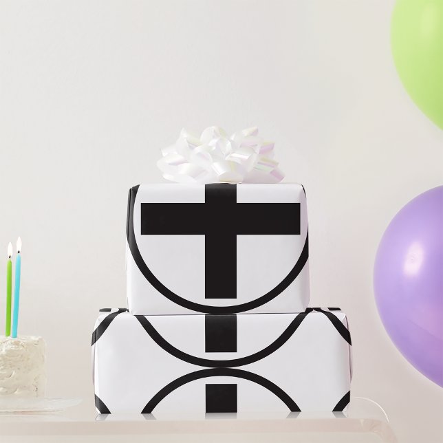 Black Plus Sign Wrapping Paper (Creator Uploaded)