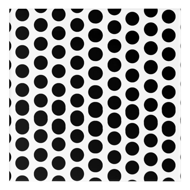 Black Point Regular Acrylic Print (Front)