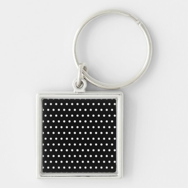 Black points polka dots points to startup keychain (Front)