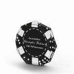 Black Poker Chip Award