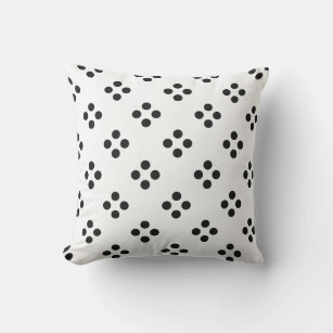 Black and white polka dot outdoor pillows online