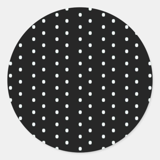 Black Polka Dot Stickers