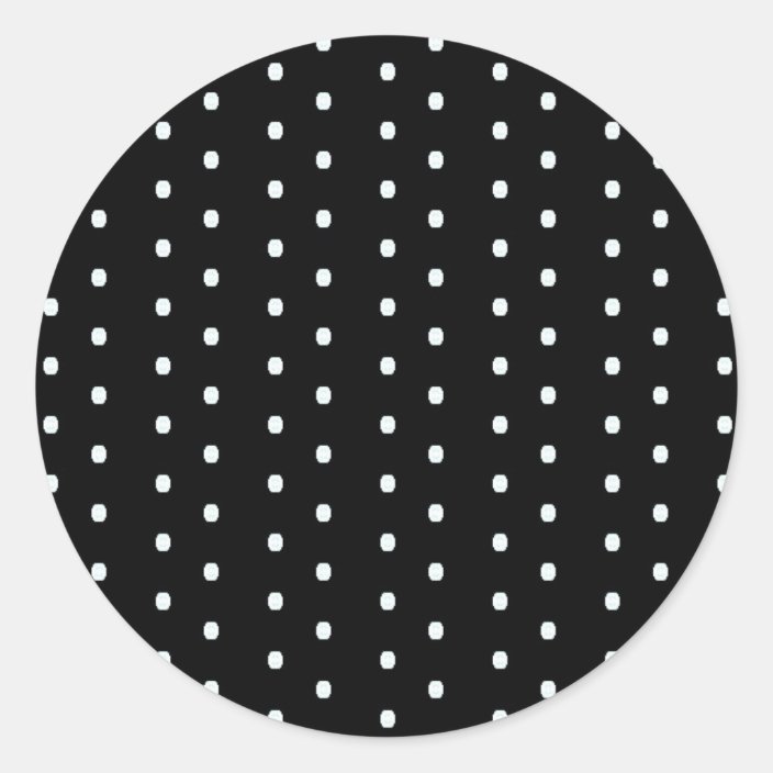 Black Polka Dot Stickers