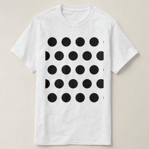 Black Polka Dot T_Shirt