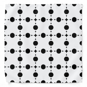 Black Polka Dots, Polka Dot Pattern, Dots, Dotted Bandana