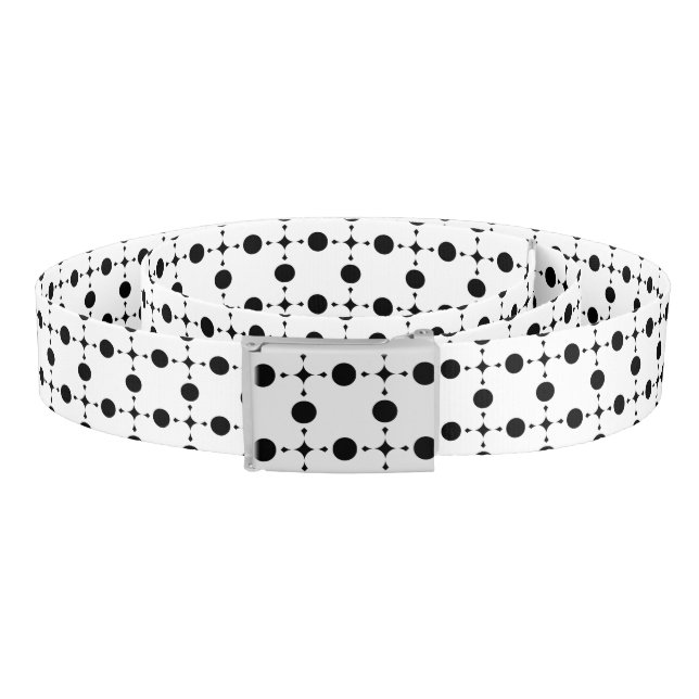 Black Polka Dots, Polka Dot Pattern, Dots, Dotted Belt (Coil)