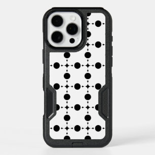 Black Polka Dots, Polka Dot Pattern, Dots, Dotted iPhone 16 Pro Max Case